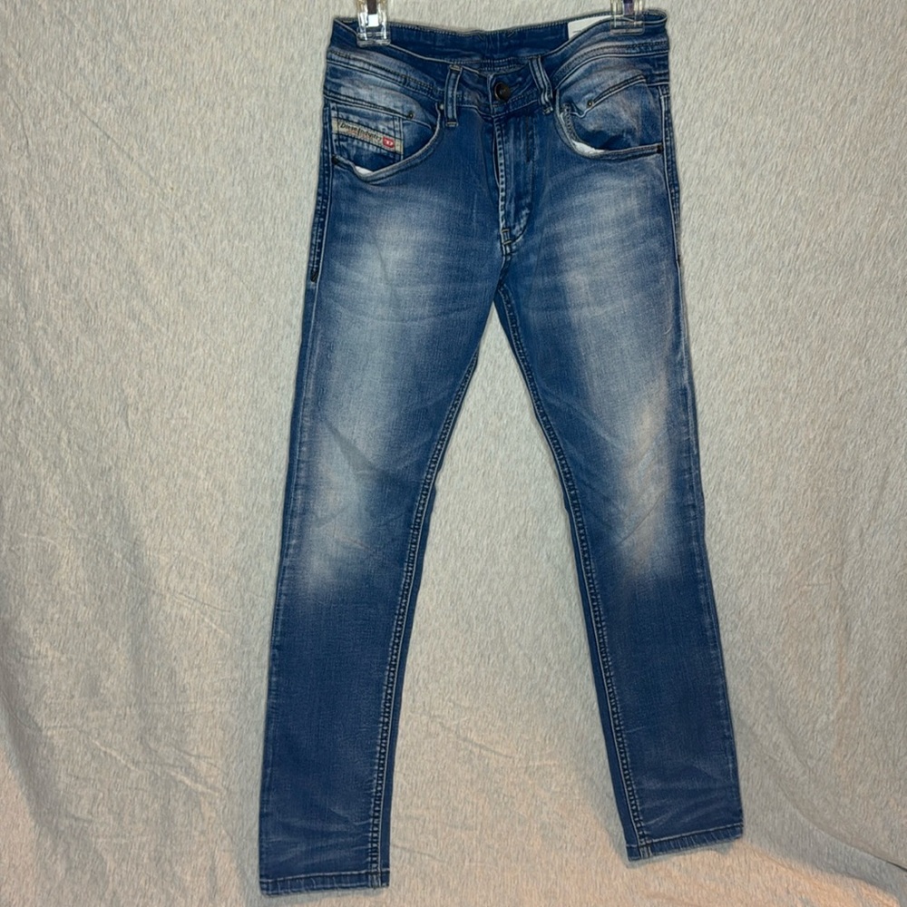 Diesel Industry Belther J US Regular Slim Tapered Denim Blue Size 8Y Boys Jeans